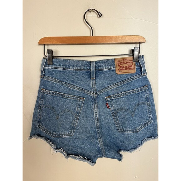Levi’s 501 Cut Off Shorty Shorts, Button Fly High Waist, Size 26W - Picture 2 of 6